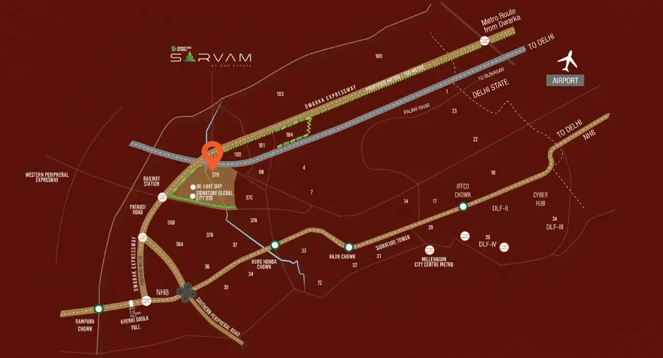 loation map